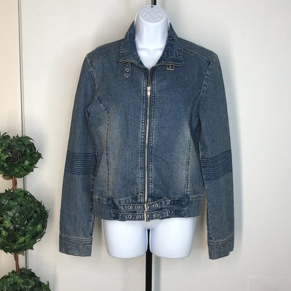 BONGO Jackets & Blazers - 🏍️Bongo Denim Jacket | Blue | Size 9